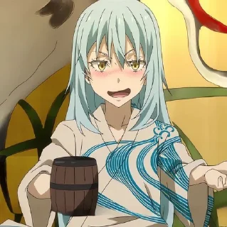 😏 Rimuru anime @Hatvey, стикер Telegram 23 из 64