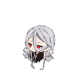 😒 Bongo Stray Dogs, Telegram sticker 7 of 38