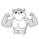 💪 emoji Love Hamsters Telegram sticker 8 of 18