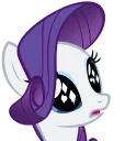😯 emoji Rarity Telegram sticker 5 of 54