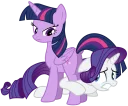 😖 emoji Rarity Telegram sticker 23 of 54