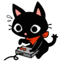 Sticker from Gamer Cat