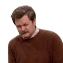 Sticker from Ron Swanson