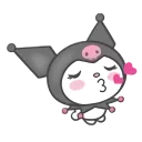 Sticker from Kuromi