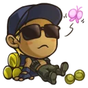 😎 emoji The King of Fighters Vol. 2 Telegram sticker 23 of 40