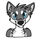Sticker from SolFur Husky