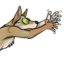 🙌 emoji Majestic Coyote Telegram sticker 19 of 21