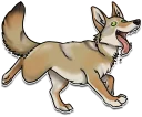 🐕 emoji Majestic Coyote Telegram sticker 6 of 21