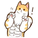 😯 emoji Chiffon the Cat (International) Telegram sticker 13 of 40