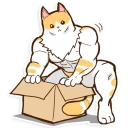 😐 emoji Chiffon the Cat (International) Telegram sticker 2 of 40