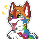 🐺 emoji Charm Telegram sticker 10 of 32