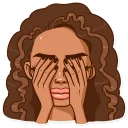 🙈 emoji Maria del Carmen Telegram sticker 18 of 50