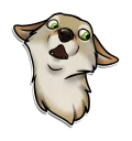😮 emoji Majestic Coyote Telegram sticker 10 of 21