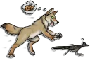 🍗 emoji Majestic Coyote Telegram sticker 20 of 21