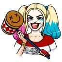 Sticker from Harley Quinn