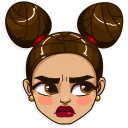 😒 emoji Santa Claudia Telegram sticker 11 of 20