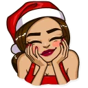 😊 emoji Santa Claudia Telegram sticker 6 of 20