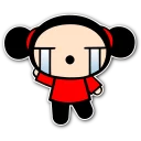 😭 emoji Pucca Telegram sticker 5 of 20