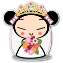 Sticker from Pucca