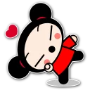 🔫 emoji Pucca Telegram sticker 17 of 20