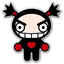 😬 emoji Pucca Telegram sticker 7 of 20
