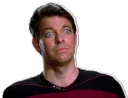 Sticker from Star Trek TNG