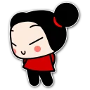 😊 emoji Pucca Telegram sticker 20 of 20