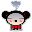 😰 emoji Pucca Telegram sticker 13 of 20