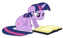 📕 emoji Twilight Sparkle Telegram sticker 15 of 47