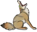 😝 emoji Majestic Coyote Telegram sticker 16 of 21