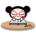 👓 emoji Pucca Telegram sticker 18 of 20