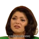 😥 emoji Soraya Montenegro Telegram sticker 1 of 120