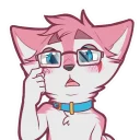 😳 emoji Kiba Telegram sticker 9 of 99