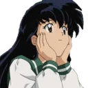 😕 emoji Inuyasha Telegram sticker 21 of 52