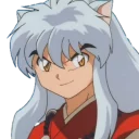 😏 emoji Inuyasha Telegram sticker 15 of 52