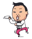 Sticker from PSY