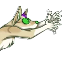 👐 emoji Huxley Telegram sticker 15 of 120