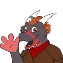 Sticker from Arix Crim - Kobold @Ra_Zim