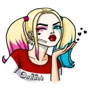 Sticker from Harley Quinn