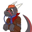🔑 emoji Arix Crim - Kobold @Ra_Zim Telegram sticker 22 of 41