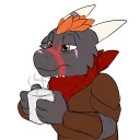 ☕ emoji Arix Crim - Kobold @Ra_Zim Telegram sticker 18 of 41