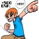 👍 emoji Scott&Ramona Telegram sticker 7 of 75