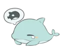 😢 emoji Orca & Dolphin Telegram sticker 18 of 40