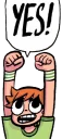 👍 emoji Scott&Ramona Telegram sticker 6 of 75