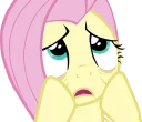 😰 emoji Fluttershy Telegram sticker 18 of 41