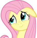 🙁 emoji Fluttershy Telegram sticker 19 of 41