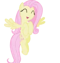 😄 emoji Fluttershy Telegram sticker 7 of 41