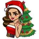 Sticker from Santa Claudia