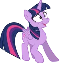 😅 emoji Twilight Sparkle Telegram sticker 21 of 47