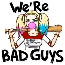 👿 emoji Harley Quinn Telegram sticker 13 of 25